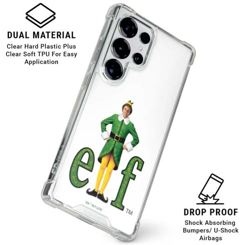 Buddy The Elf Galaxy S25 Ultra Clear Case
